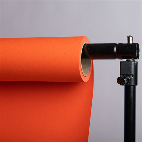 Superior achtergrondpapier 39 fel oranje 1,35 x 11m