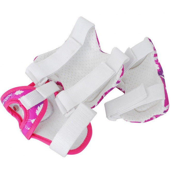 Tempish Beschermset FID meisjes wit roze maat S