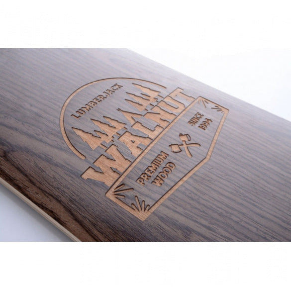 Tempish Longboard Walnut 99 x 21 cm zwart bruin