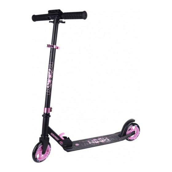 Nixin 125 kinderstep voetrem junior roze zwart