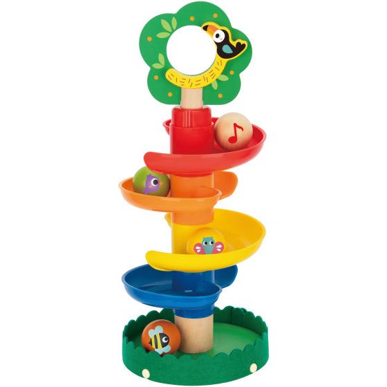 Educatieve Houten Spiraaltoren 18 maanden 10-delig