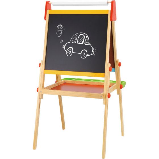 2 in 1 Educatief Schoolbord magneet-krijtbord 56-delig