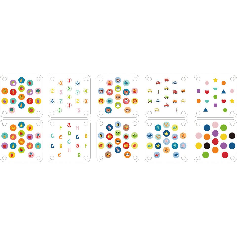 Memory Apple Educatief Houten Denkspel 23-delig