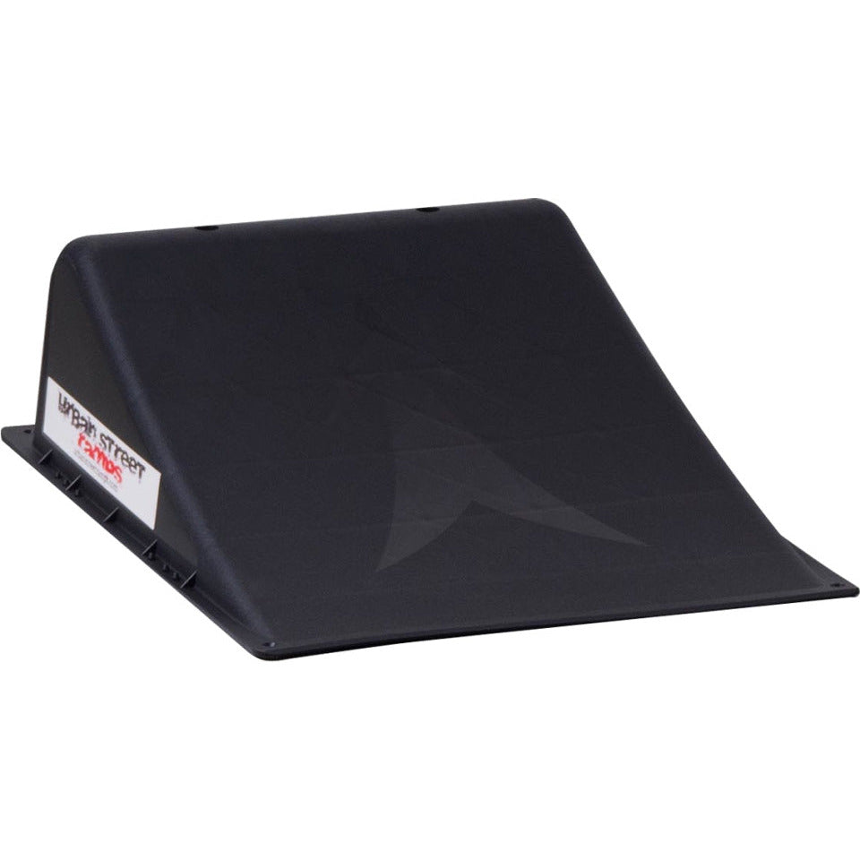 mini single skateramp zwart