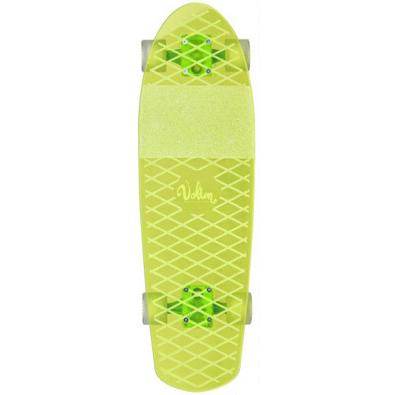 longboard Neon Clear Yellow 68,5 cm acryl geel