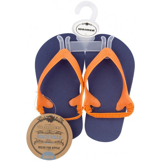tienerslippers Rio junior donkerblauw mt 23