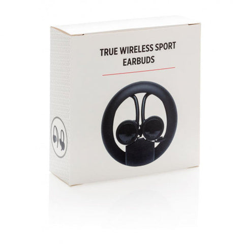 oortelefoon True bluetooth 8,3 cm ABS zwart 3-delig
