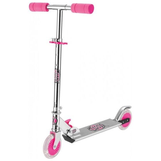 Opvouwbare stuntstep voetrem meisjes roze
