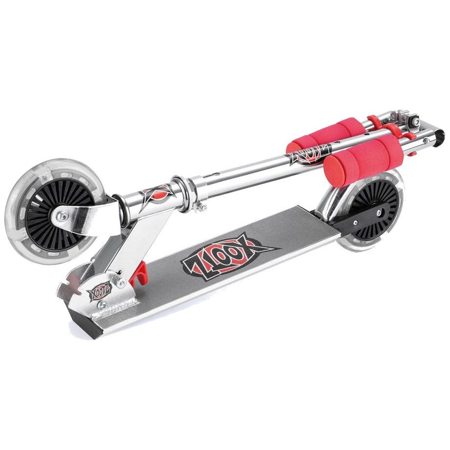 Vouwstep leidde Wielen Voetrem Junior Zilver