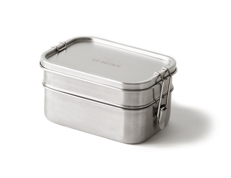 Eco-Brotbox Lunchbox Yogi Dubbel